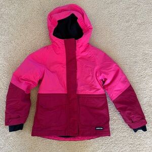 Lands' End Kids Waterproof Insulated Snow Jacket Magenta/Pink